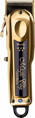 WAHL 8148-716 Cordless Magic Clip Gold 5V profesionálny strihací strojček + pláštenka Wahl