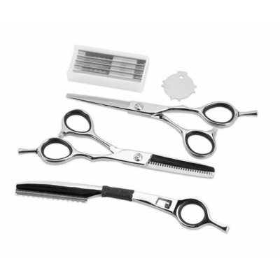 SIBEL Crocotrax Kit set nožičky + efilačné nožnice + efilačný zrezávač + 5 britov