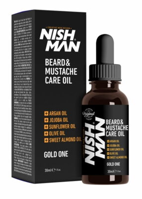 NISHMAN Beard and Mustache Care Oil 30 ml