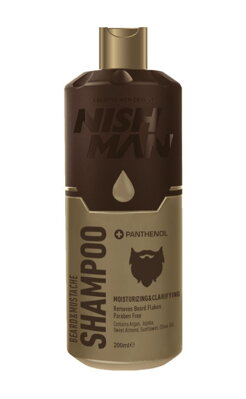 NISHMAN Beard & Mustache Care Shampoo 200 ml