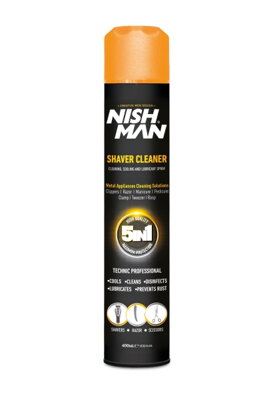 NISHMAN Shave Cleaner 5 in 1 Spray 400 ml