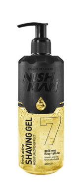 NISHMAN Shaving Gel Gold One 400 ml