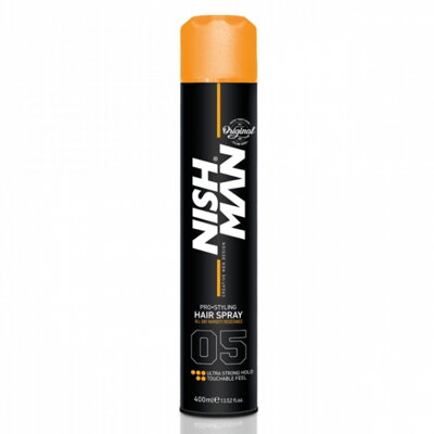 NISHMAN Hair Spray Ultra Strong 400 ml