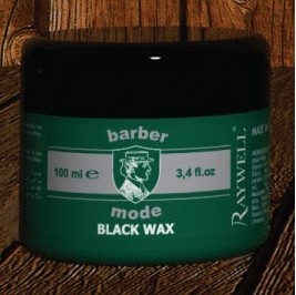 RAYWELL Barber čierny vosk na bradu pre mužov 100 ml