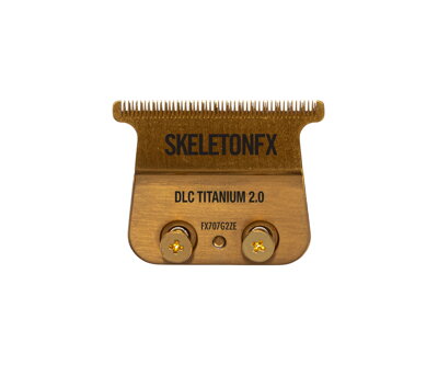 BABYLISS PRO FX707G2ZE DLC Gold Titanium 2.0 strihacia hlava pre kontúrovací strojček Babyliss Pro Skeleton FX7870