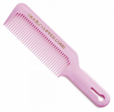 ANDIS 12455 Clipper Comb hrebeň na strojčekové strihanie ružový 22 cm