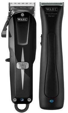 WAHL 8592 set Cordless Super Taper + Beret Stealth 
