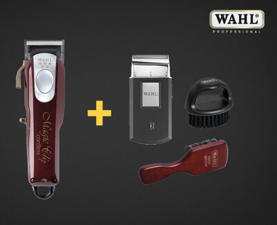 AKCIA - WAHL 8148 Cordless Magic Clip 5V profesionálny strihací strojček + travel shaver + darčeky