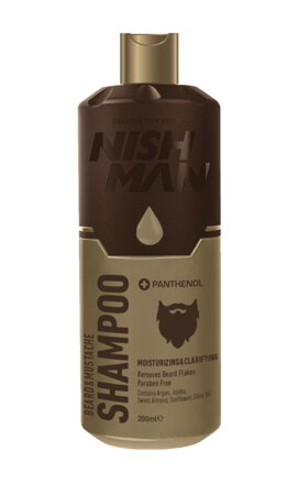 NISHMAN Beard & Mustache Care Shampoo 200 ml