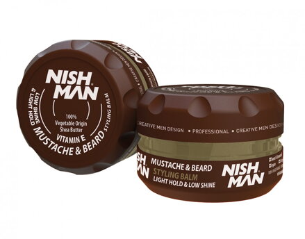 NISHMAN Beard & Mustache Styling Balm 100 ml