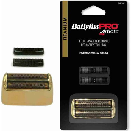 BABYLISS PRO FXRF2GE náhradná fólia a planžety pre Double Foil Metal Shaver Gold FXFS2GE