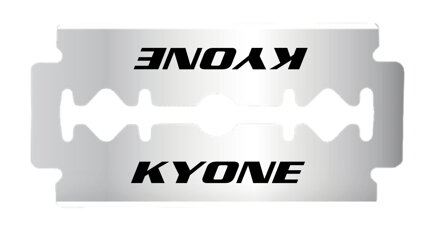 KYONE RA-01 britva Basic s plastovou rúčkou + 10 klasických žiletiek