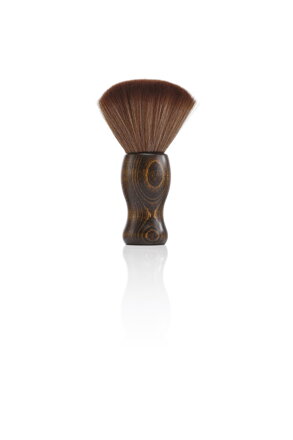 THE BARBER oprašovák Vintage Wood drevená rúčka