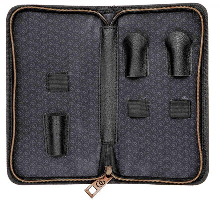 OLIVIA GARDEN Silk Cut Pro Matt Black Set 6,5" + 6,35" kadernícke nožnice