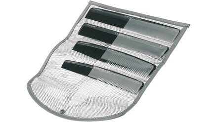 OLIVIA GARDEN SC set karbónových hrebeňov na vlasy 4 ks