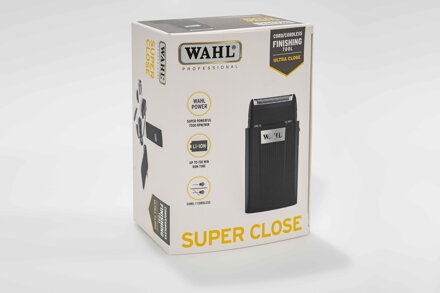 WAHL 3616-0470 Super Close Shaver vyholovací strojček pre ultra krátke oholenie vďaka špeciálnej holiacej fólii