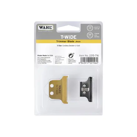 WAHL 2215-716 Wide-T Gold Blade 40,6 mm strihacia hlava pre  Wahl Detailer Wide káblový / Detailer Cordless